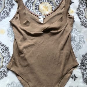 Tan bodysuit